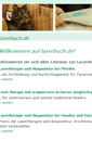 Mobile Screenshot of laserbuch.de